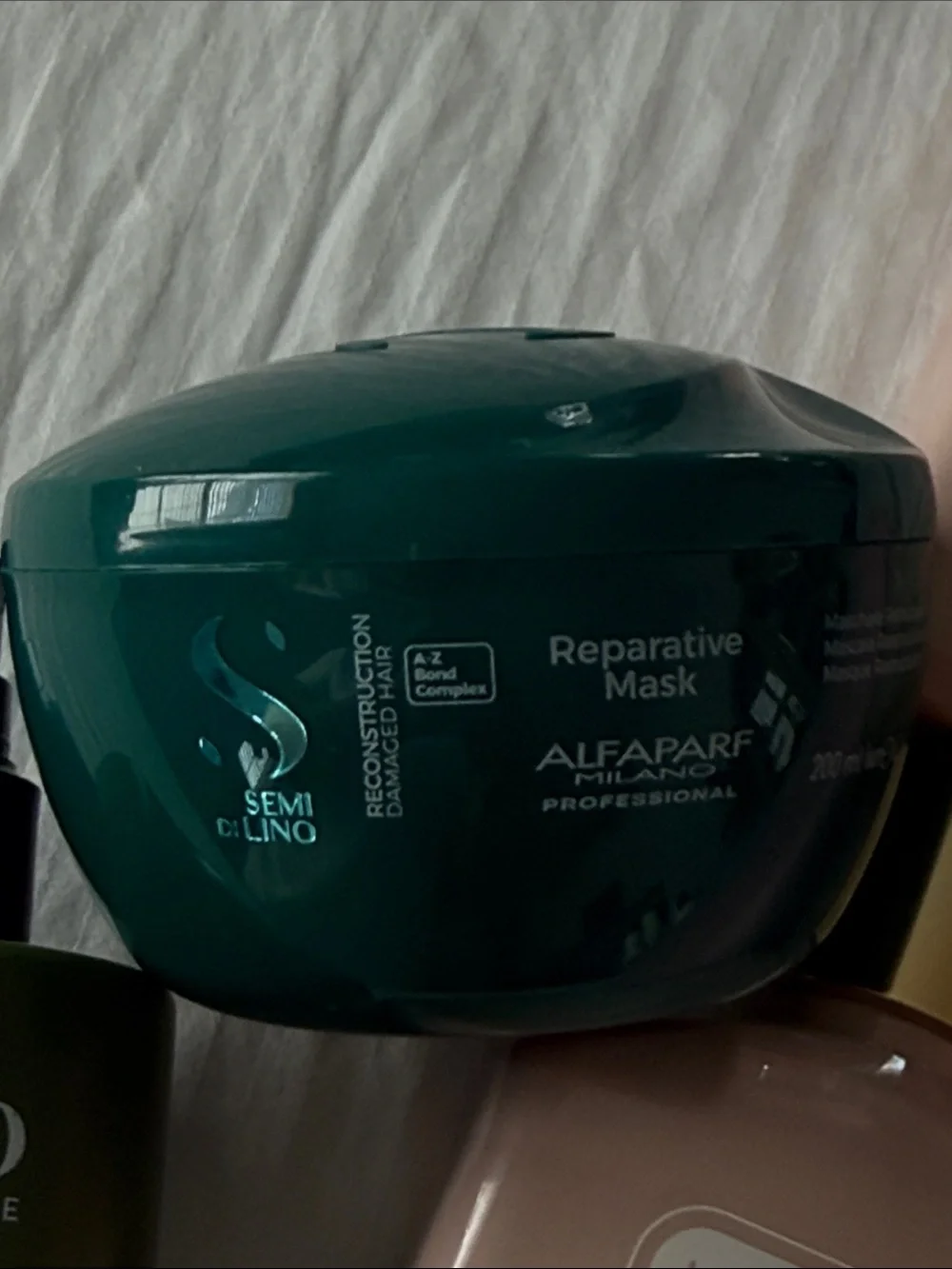 Keratin Therapy & Semi di Lino Pink Leave-In Conditioner Pink Alfaparf Milano